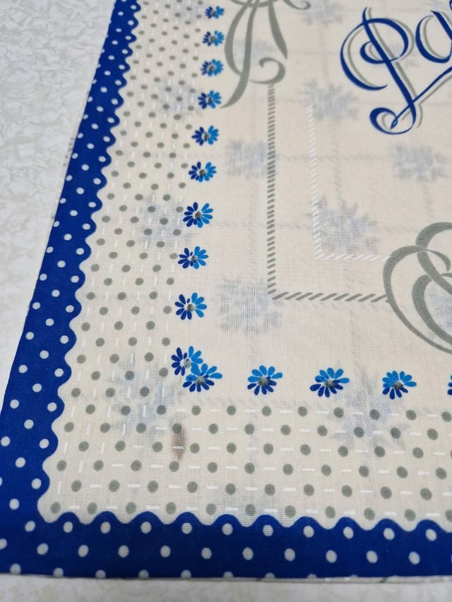 Conjunto de 15 piezas de mantelería vintage