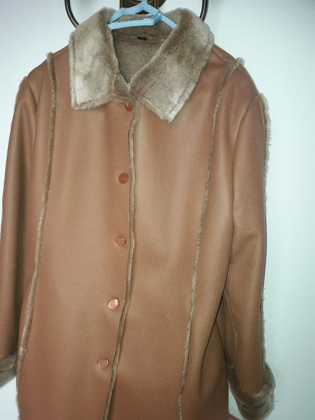 Abrigo piel