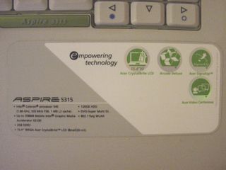 Ordenador portatil acer aspire 5315 para despiece