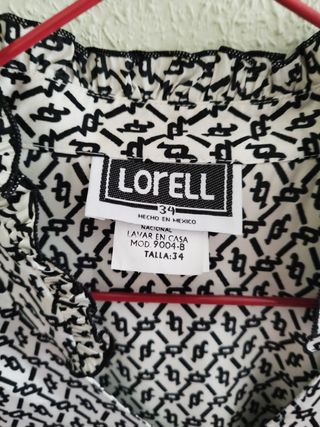 Camisa vintage satinada NUEVA M/L