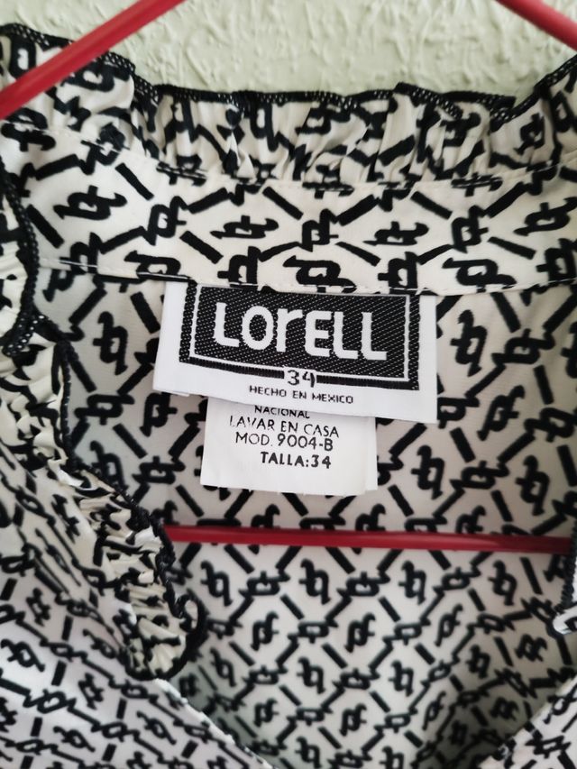 Camisa vintage satinada NUEVA M/L