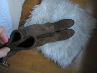 Botas altas de Zara 37 de ante