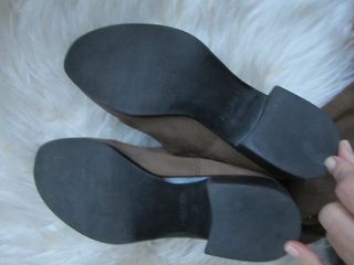 Botas altas de Zara 37 de ante