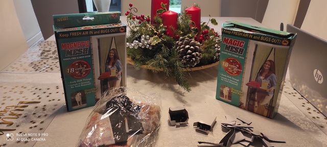 due zanzariere magnetiche