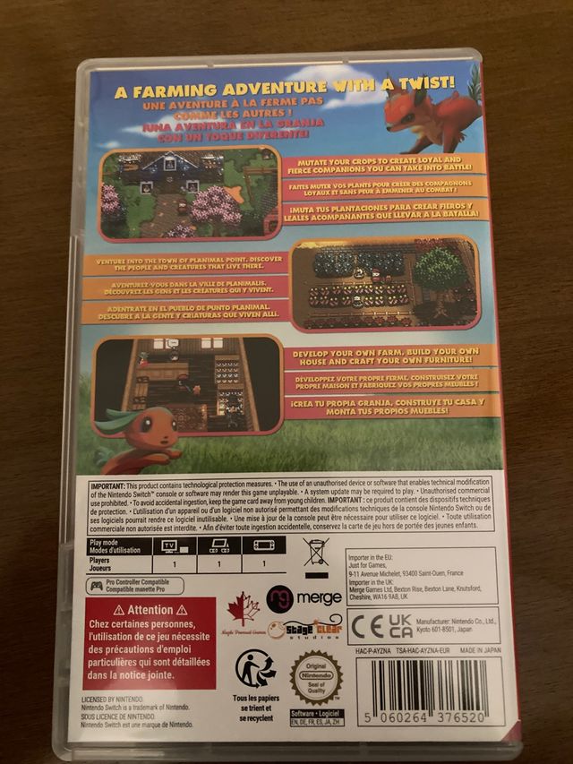 Monster Harvest Switch