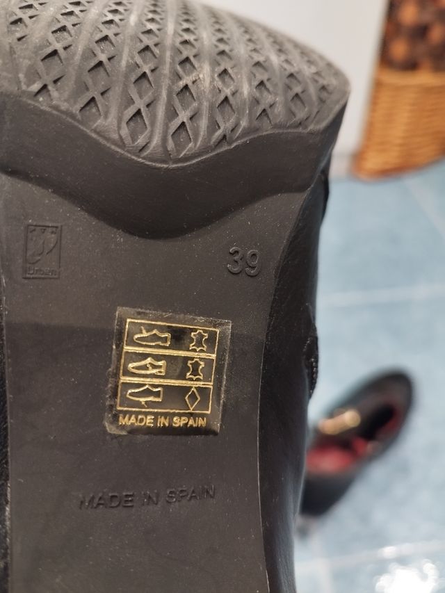 Zapatos tacón / tacones piel