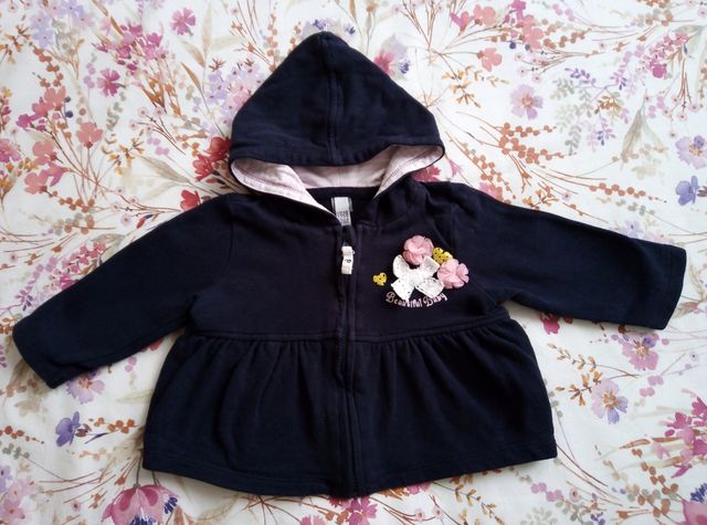 Chaqueta bebé con capucha 6 meses