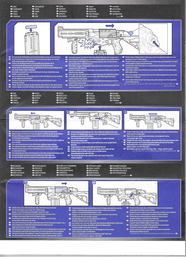 Pistola NERF STRIKE ELITE RETALIATOR