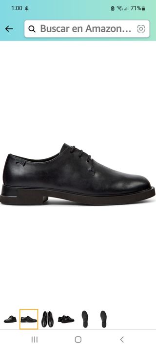 zapatos blucher nuevos camper