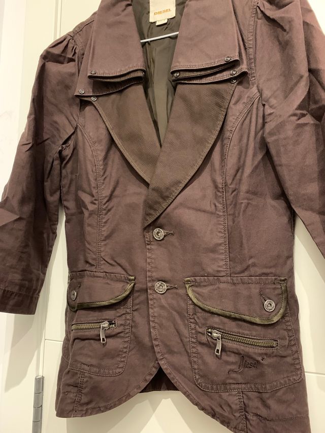 Cazadora Diesel marrón