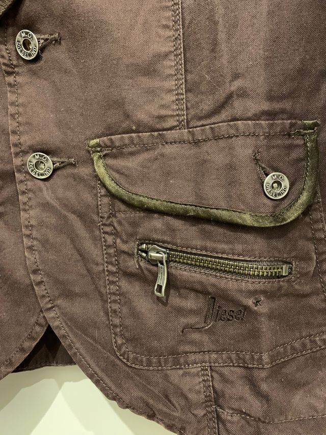 Cazadora Diesel marrón