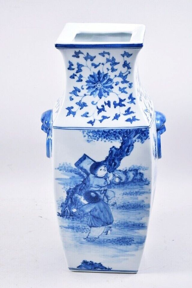 Jarrón chino - Pintado a mano