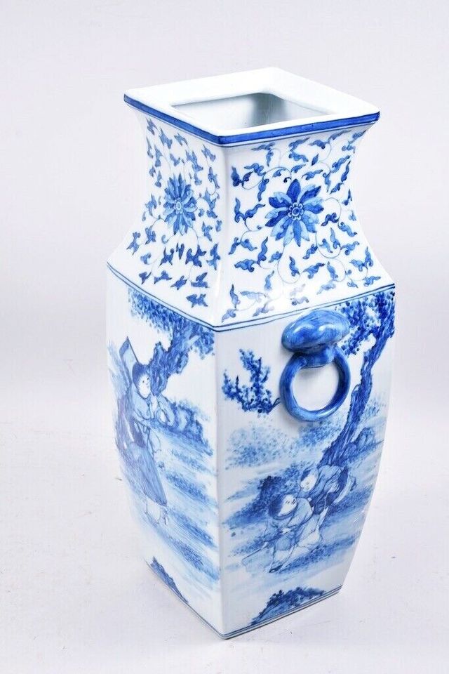 Jarrón chino - Pintado a mano