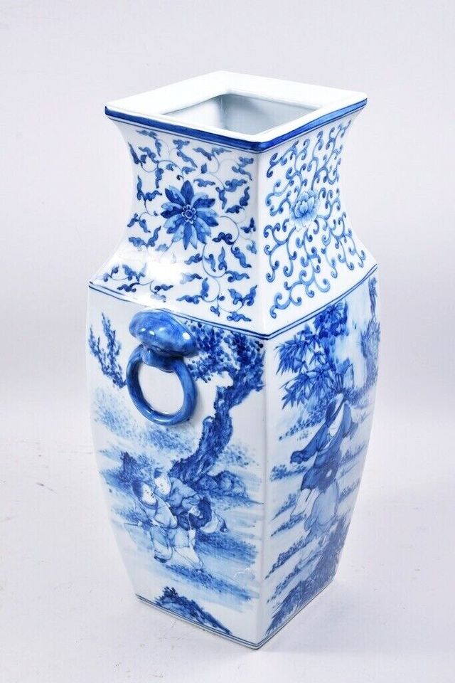 Jarrón chino - Pintado a mano