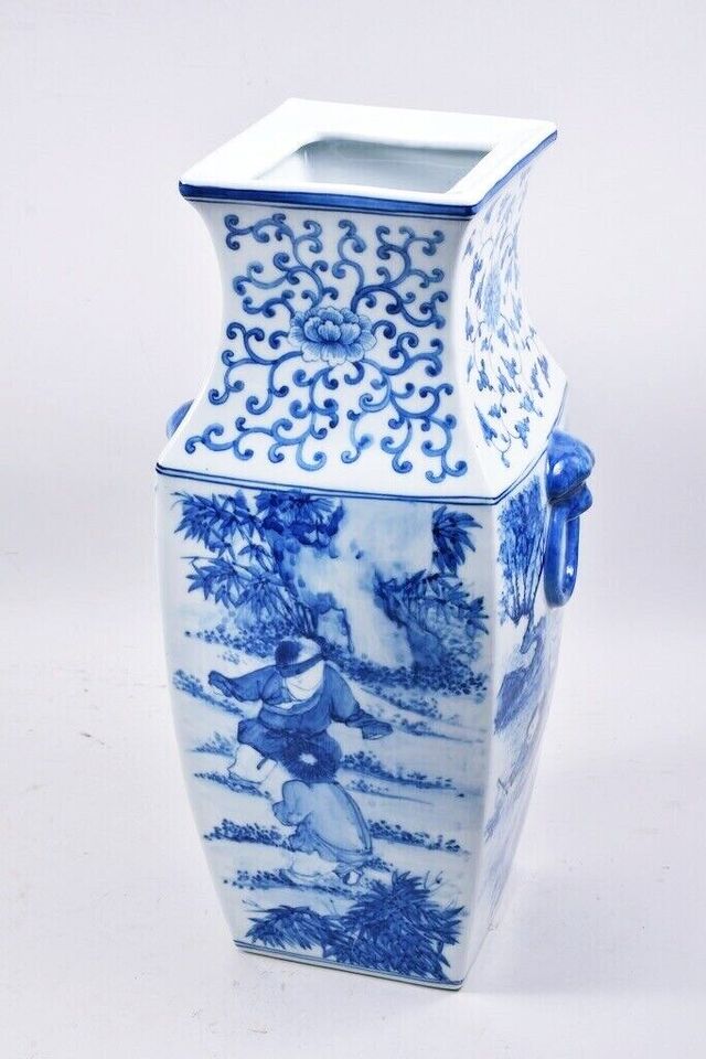 Jarrón chino - Pintado a mano