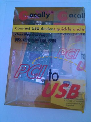 Tarjeta PCI 2 puertos USB
