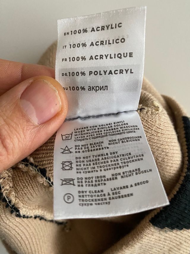 Berretto/maschera bambino "Zorro" Brekka 54cm