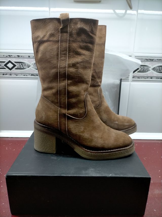 Botas cuero