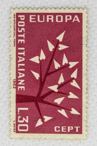 75. Francobollo Europa CEPT 1962