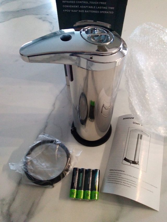Dispensador jabón con sensor. Nuevo