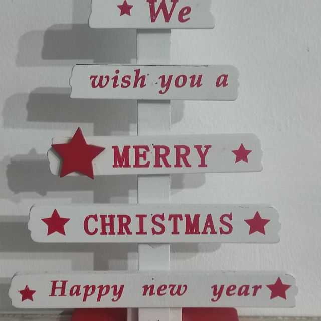 Albero di natale in legno