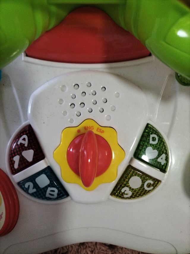 Manillar moto juguete interactivo