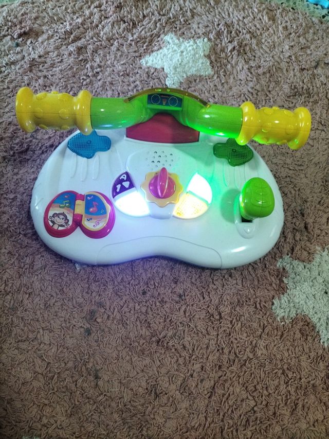 Manillar moto juguete interactivo