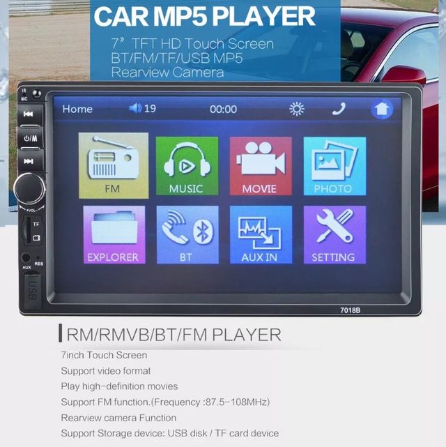 radio pantalla universal