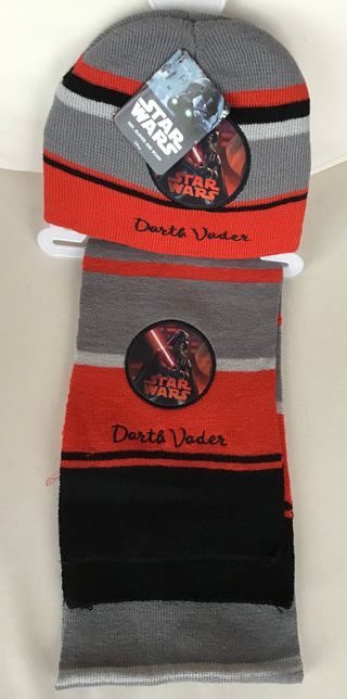 Conjunto bufanda, gorro y guantes, Star Wars