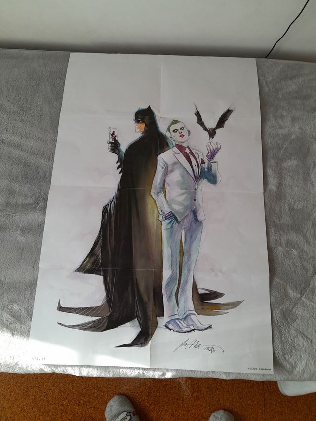 Póster Batman y Joker