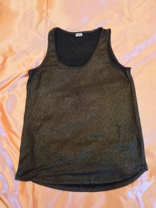 Canottiera Pinkie in lurex