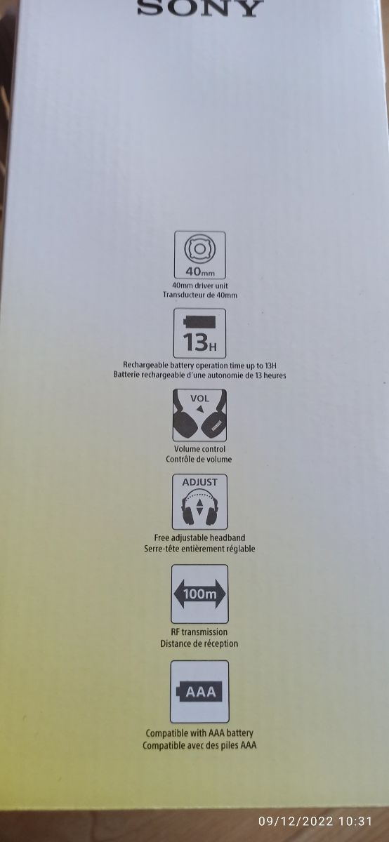 Auriculares inalámbricos Sony