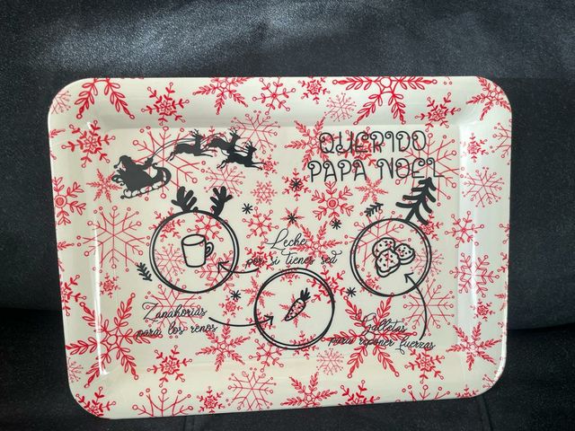 Bandeja Reyes Magos o Papá Noel