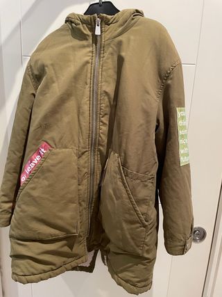 Abrigo Verde Militar Zara