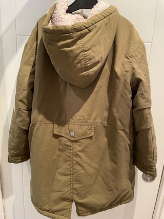 Abrigo Verde Militar Zara