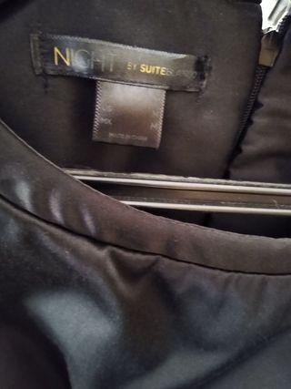 Vestido de fiesta de SuitBlanco, talla M