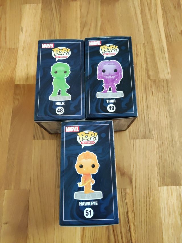 Pop! Hulk 48 / Thor 49 / Hawkeye 51