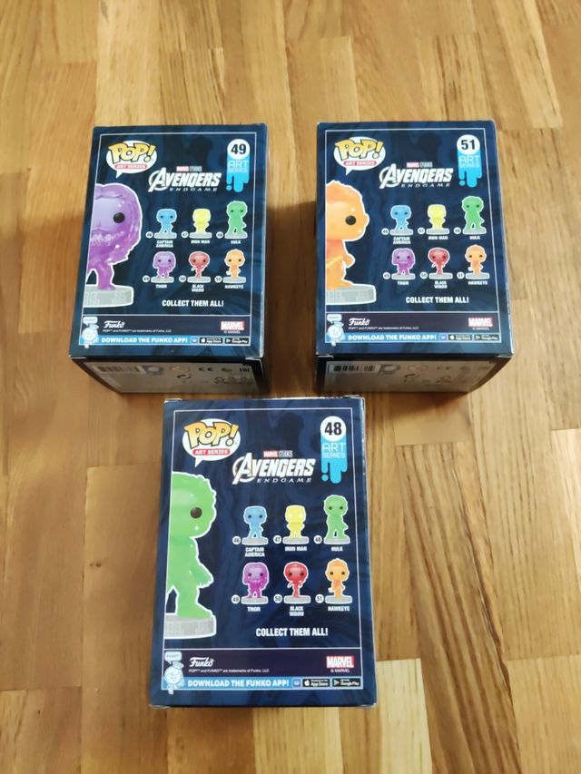 Pop! Hulk 48 / Thor 49 / Hawkeye 51