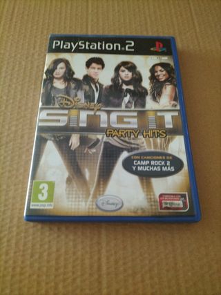 Sing It Party Hits Disney ps2