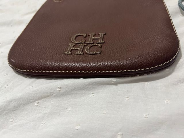 Bolso CAROLINA HERRERA bandolera PIEL en marron