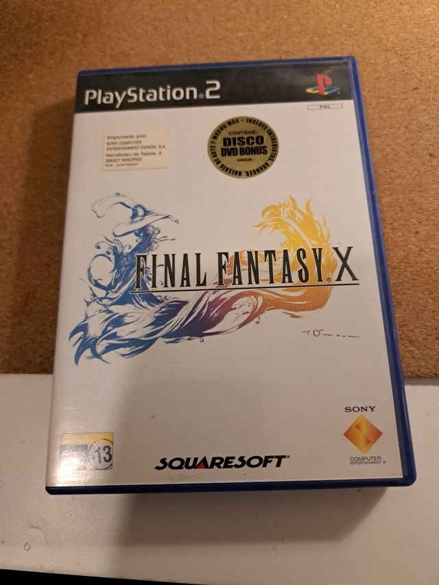 final fantasy X PS2