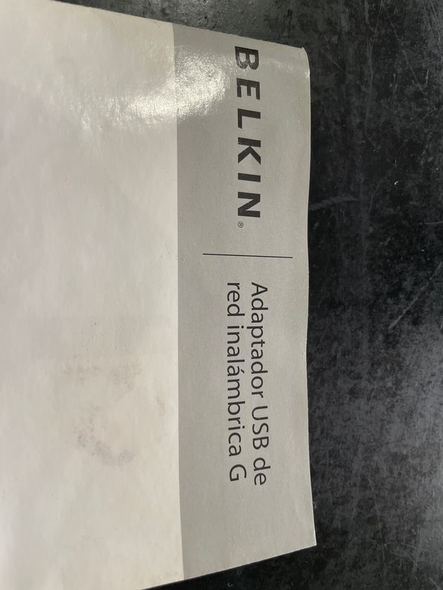 Adaptador red inalámbrica