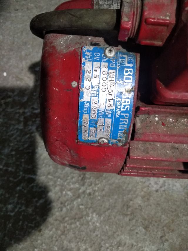 bomba de aguas negras