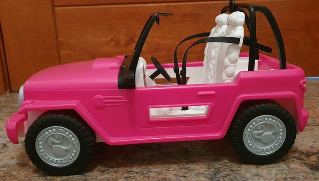 Jeep Rosa Barbie