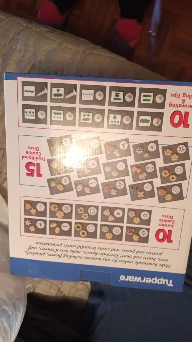 la fábrica de las galletas de tupperware