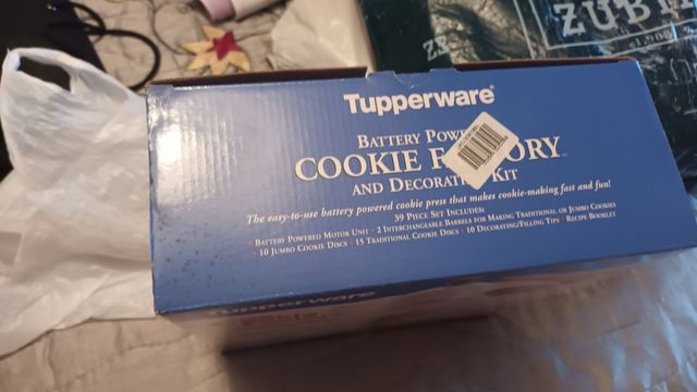 la fábrica de las galletas de tupperware