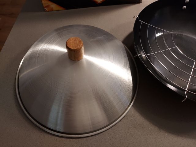 Wok antiadherente de 30cm