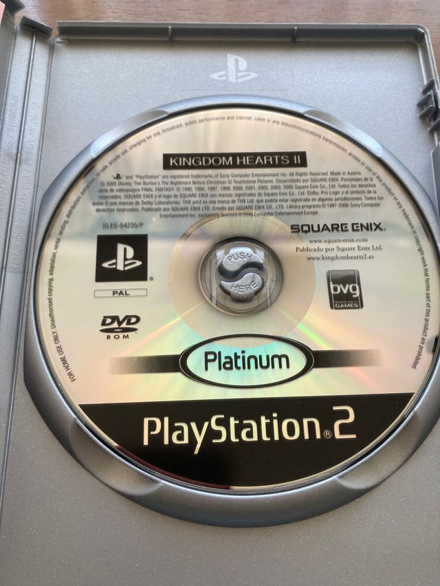 Kingdom hearts 2 Ps2 PAL ESP Completo