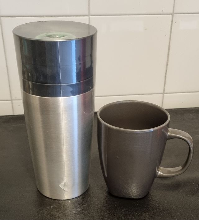 Vaso-termo de viaje acero inoxidable 35cl