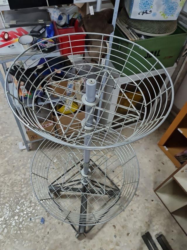 Expositor circular metalico